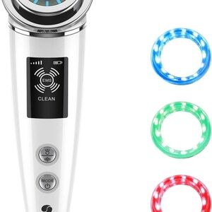 Syllable Facial Massager with LED Light Therapy